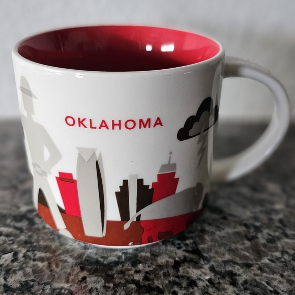 Starbucks "You Are Here" Oklahoma Mug - Excellent Condition Discontinued - Picture 1 of 6